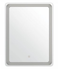 LED огледало, 50*70 cm МОДЕЛ: XD-027-08Aс вградена система за осветление "touch screen"